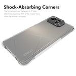 ENKAY Hat-Prince Custodia per telefono antiurto in TPU trasparente, For Asus Zenfone 12 Ultra 5G, For Asus Zenfone 11 Ultra, For Asus Rog Phone 8, For Asus Rog Phone 8 Pro, For Asus ROG Phone 7 Ultimate, For Asus ROG Phone 7, For Asus Rog Phone 9 / 9 Pro