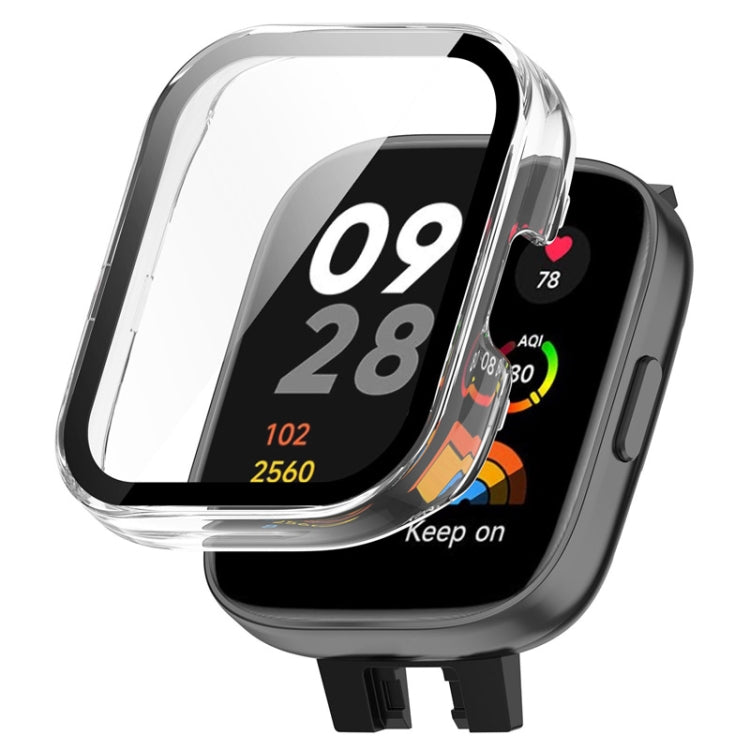Per Redmi Watch 3 ENKAY Hat-Prince Full Coverage PC Frame + Custodia per orologio in vetro temperato