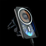Caricabatterie wireless magnetico per presa d'aria per auto T11, T11