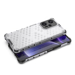 Custodia per telefono a nido d'ape antiurto, For Xiaomi Poco F5, For Xiaomi Poco F5 Pro, For Xiaomi Redmi Note 12S 4G, For Xiaomi Redmi Note 12 Pro 4G