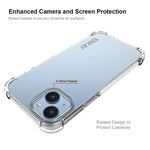Custodia TPU trasparente per iPhone 14 e 14 Plus con pellicola ve
