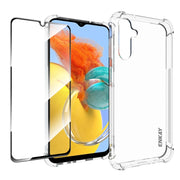 Custodia TPU trasparente con pellicola in vetro per Samsung Galax