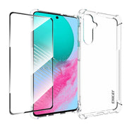 Custodia TPU trasparente con pellicola in vetro per Samsung Galax