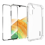 Custodia TPU trasparente con pellicola in vetro per Samsung Galax