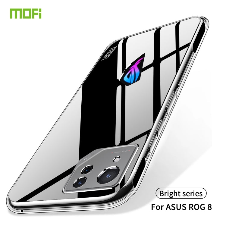 Custodia per telefono in TPU ultrasottile serie MOFI Ming, For ASUS ROG Phone 8, For ASUS ROG Phone 8 Pro, For ASUS ROG Phone 7