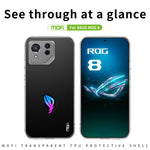 Custodia per telefono in TPU ultrasottile serie MOFI Ming, For ASUS ROG Phone 8, For ASUS ROG Phone 8 Pro, For ASUS ROG Phone 7