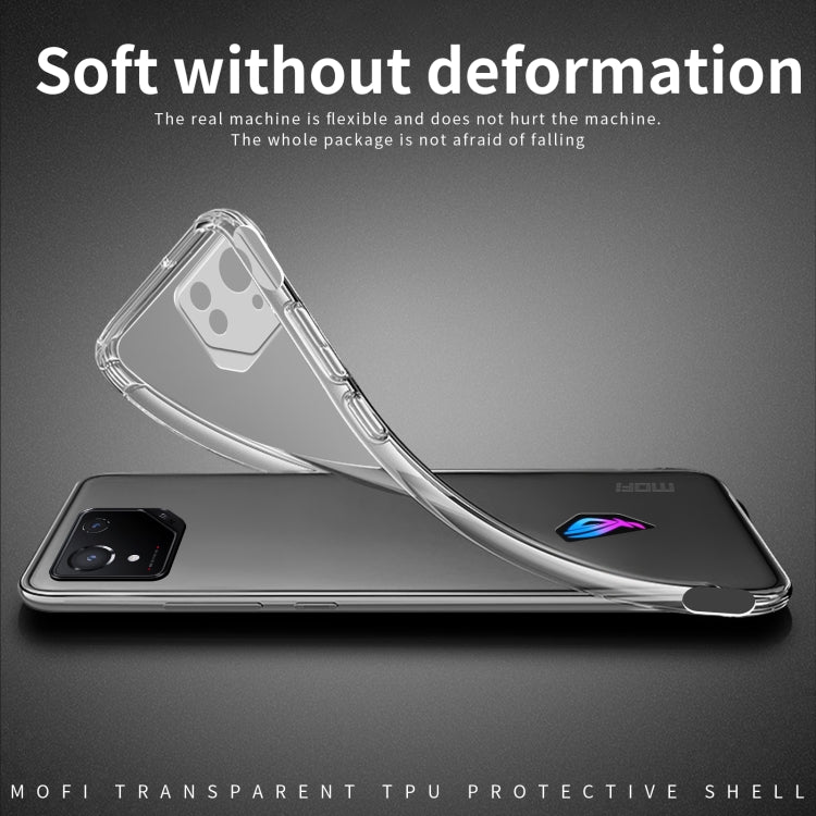 Custodia per telefono in TPU ultrasottile serie MOFI Ming, For ASUS ROG Phone 8, For ASUS ROG Phone 8 Pro, For ASUS ROG Phone 7
