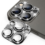 Per iPhone 12 Pro Max ENKAY Hat-Prince Blink Diamond Camera Lens Pellicola in vetro temperato in lega di alluminio, For iPhone 12 Pro Max