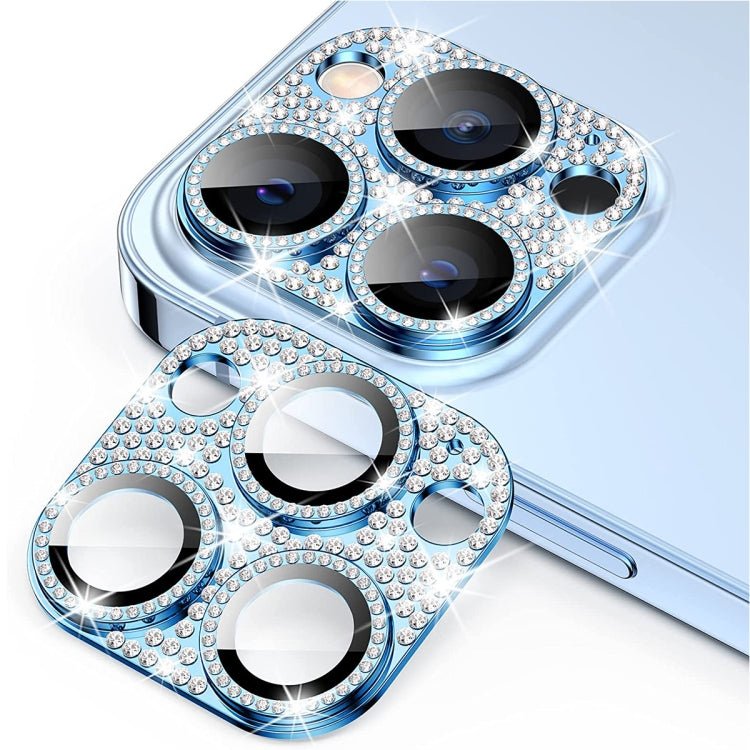 Per iPhone 12 Pro Max ENKAY Hat-Prince Blink Diamond Camera Lens Pellicola in vetro temperato in lega di alluminio, For iPhone 12 Pro Max