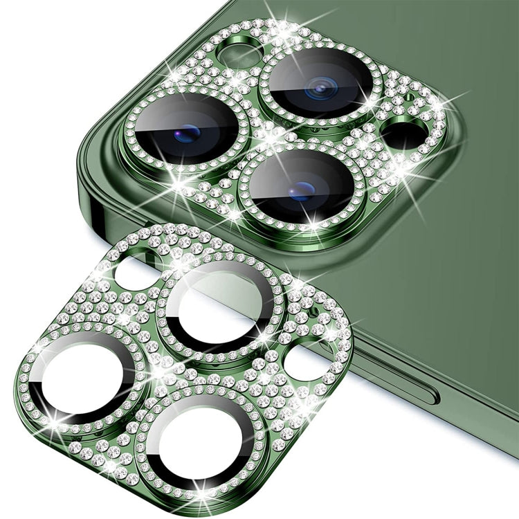 Per iPhone 12 Pro Max ENKAY Hat-Prince Blink Diamond Camera Lens Pellicola in vetro temperato in lega di alluminio, For iPhone 12 Pro Max