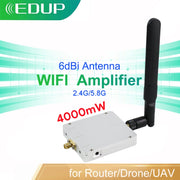 EDUP EP-AB015 4W 2.4GHz/5.8GHz Amplificatore Wi-Fi ripetitore di segnale wireless dual band