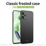 Custodia per telefono rigida ultrasottile MOFI Frosted PC, For Xiaomi Redmi Note 12 5G Global