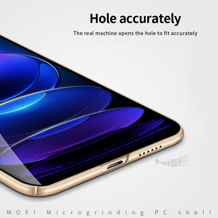 Custodia rigida ultrasottile MOFI per Xiaomi Redmi Note 12