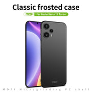 Custodia per telefono rigida ultrasottile MOFI Frosted PC, For Xiaomi Redmi Note 12 Turbo 5G, For Xiaomi Redmi Note 12S, For Xiaomi Redmi Note 12 Pro 5G Global, For Xiaomi Redmi Note 12 5G Global