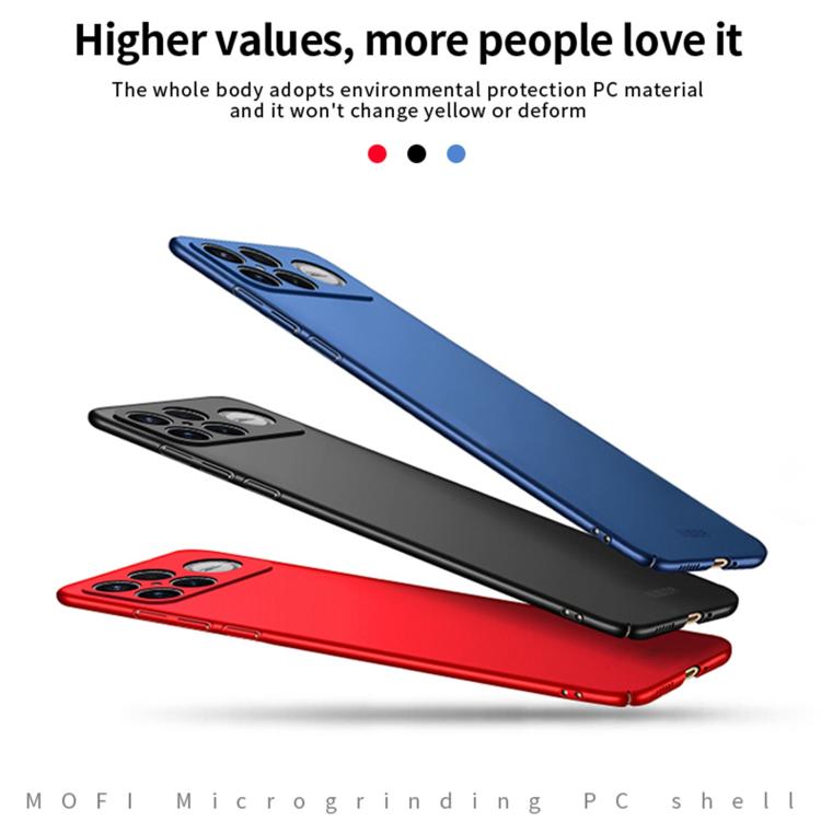 Custodia rigida ultrasottile MOFI per Xiaomi Redmi e Poco