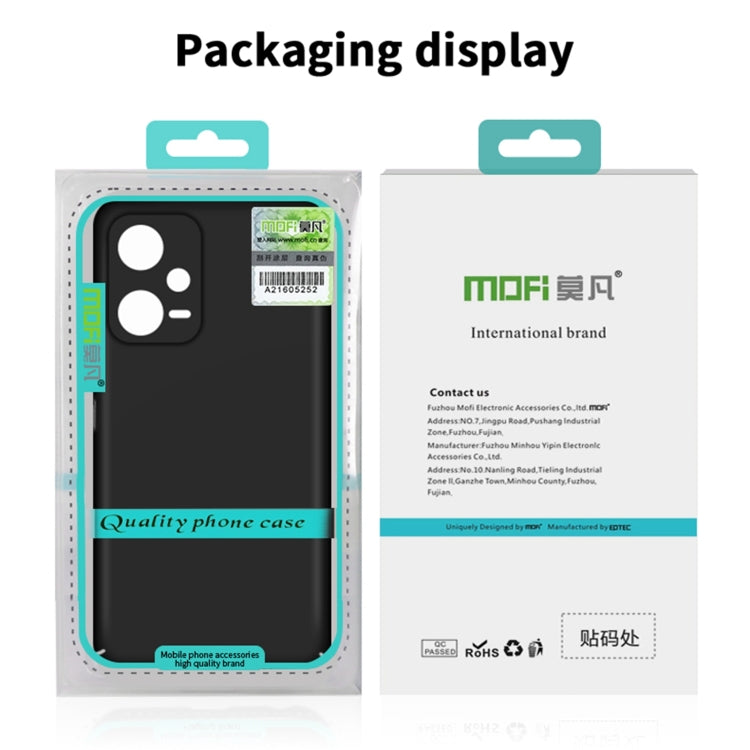 Custodia rigida ultrasottile MOFI per Xiaomi Redmi Note 12