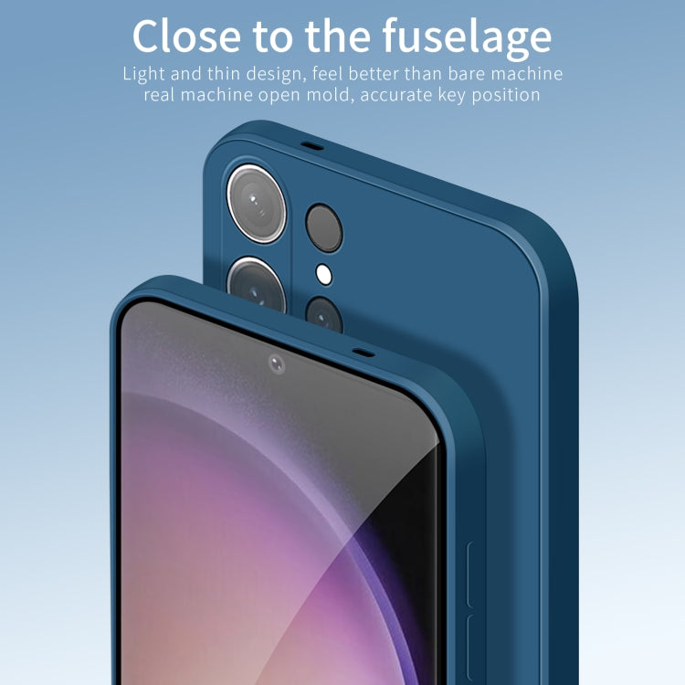 Custodia TPU in silicone liquido per Samsung Galaxy S24 FE
