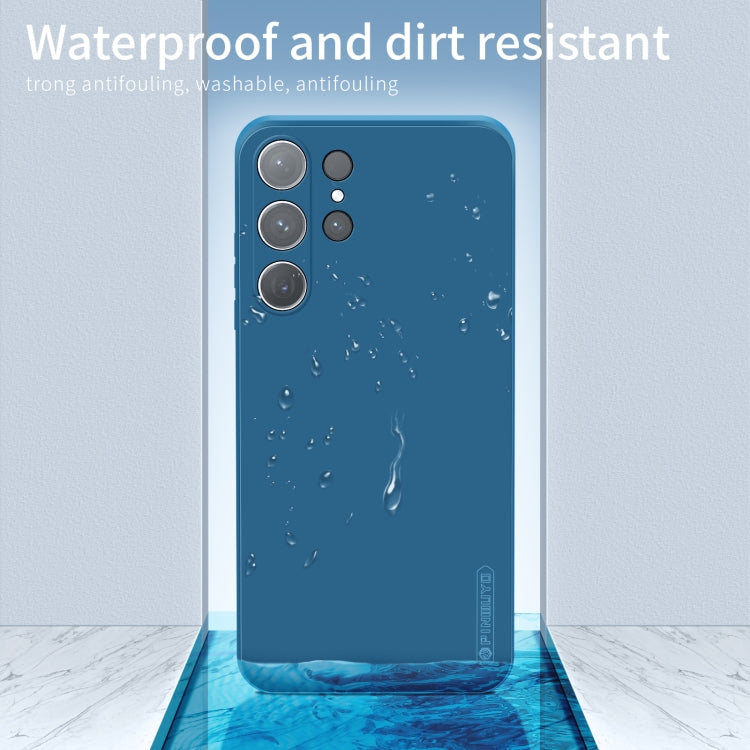 Custodia TPU in silicone liquido per Samsung Galaxy S24 FE