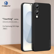 Custodia TPU in silicone liquido per Samsung Galaxy S25 Edge 5G