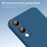 Custodia TPU in silicone liquido per Samsung Galaxy S25 Edge 5G