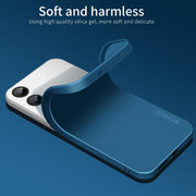 Custodia TPU in silicone liquido per Samsung Galaxy S25 Edge 5G
