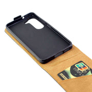 Custodia portafoglio in pelle flip per Samsung Galaxy S23 Ultra 5