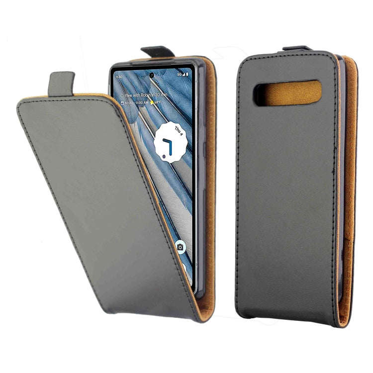 Custodia per telefono in pelle flip verticale con slot per schede, For Google Pixel 7A