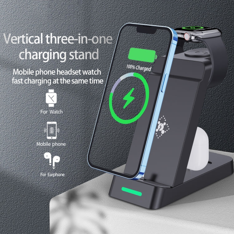 Caricatore Wireless 3 in 1 per iPhone e Apple Watch
