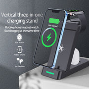Caricatore Wireless 3 in 1 per iPhone e Apple Watch