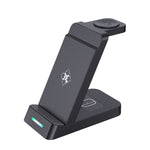 Supporto ricarica wireless Qi 15W compatibile Apple