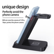 Supporto di ricarica wireless Qi 15W per Apple