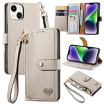 Custodia in pelle con cavalletto per iPhone 14 Pro Max e 13 Pro