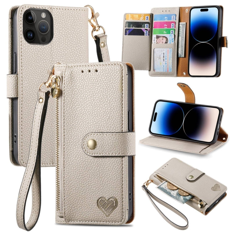 Custodia in pelle con cordino per iPhone compatibili