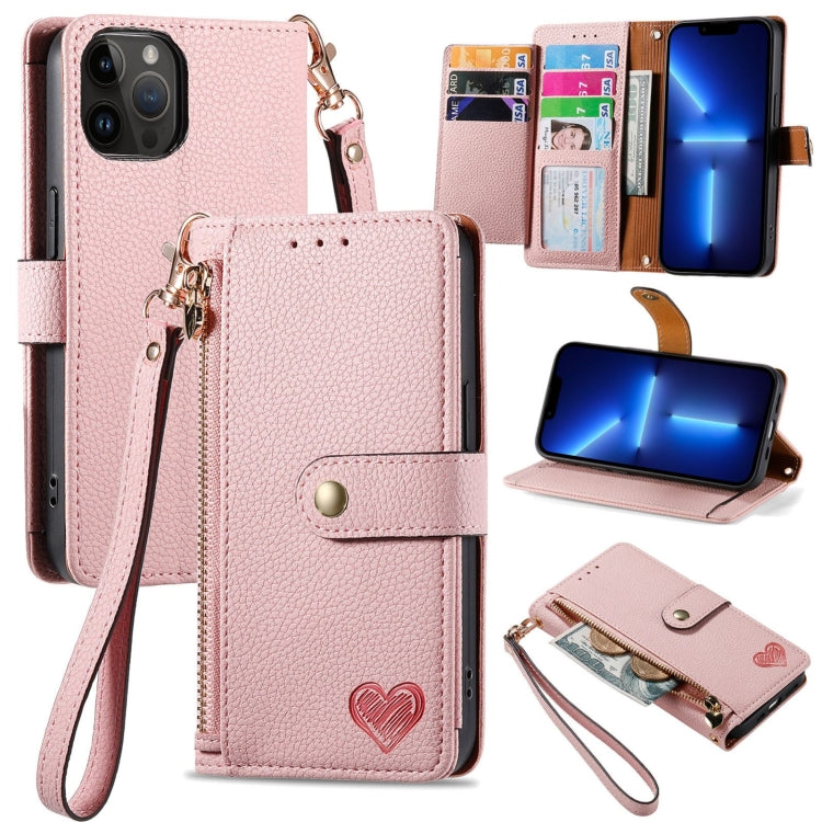 Custodia in pelle con cordino per iPhone compatibili