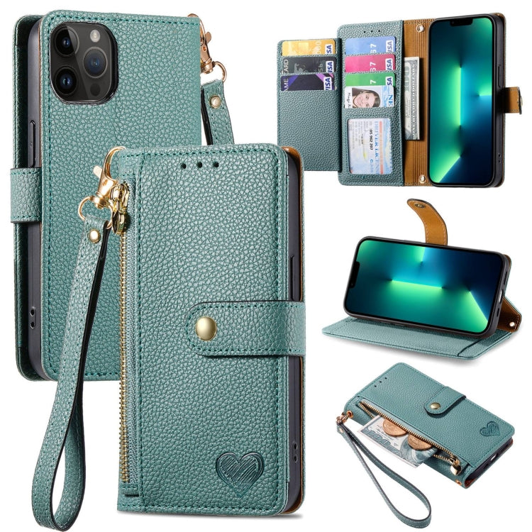 Custodia in pelle con cordino per iPhone compatibili