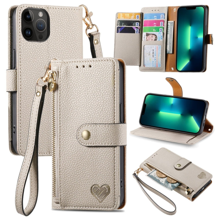 Custodia in pelle con cordino per iPhone compatibili