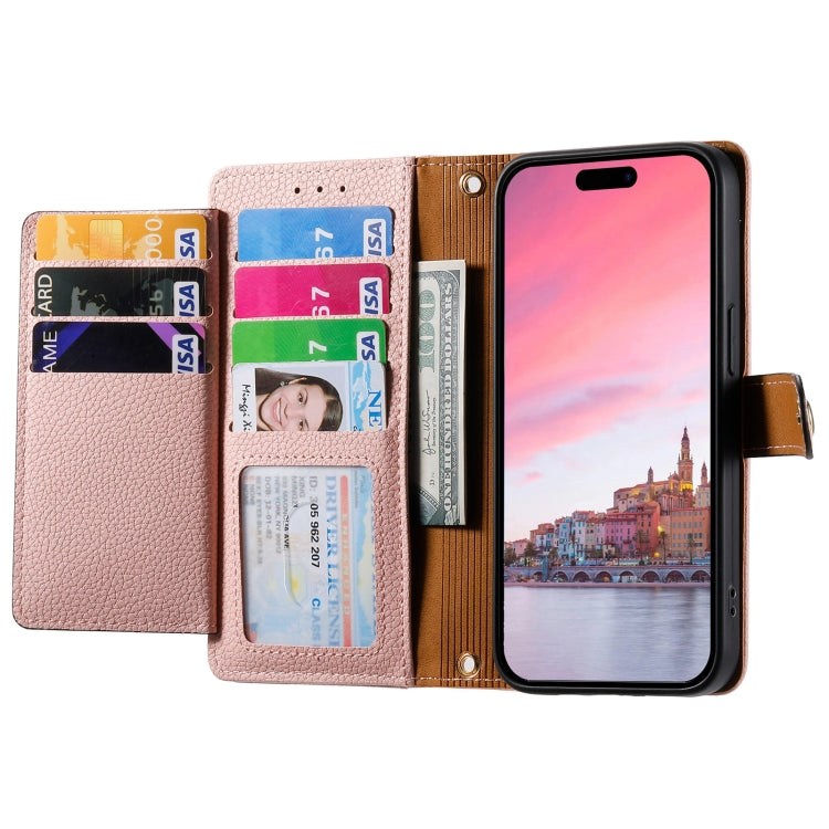 Custodia in pelle con cavalletto per iPhone compatibili