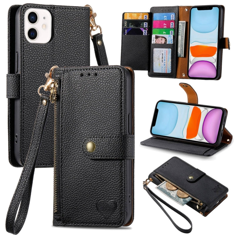 Custodia in pelle con cavalletto per iPhone compatibili