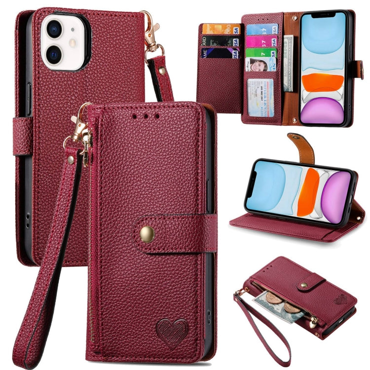 Custodia in pelle con cavalletto per iPhone compatibili