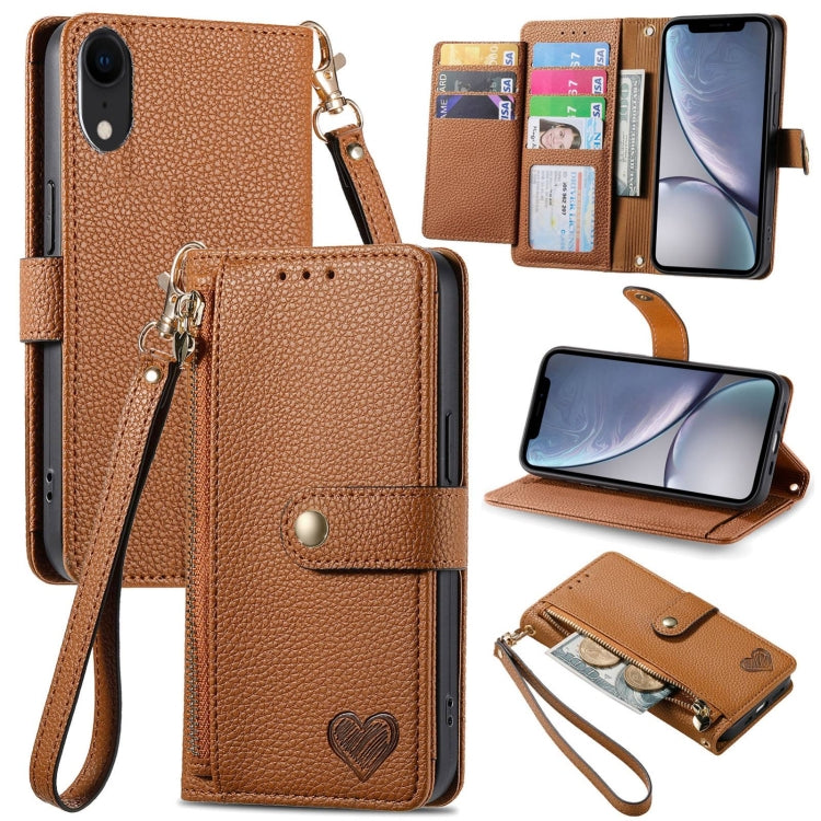 Custodia in pelle con cavalletto per iPhone compatibili