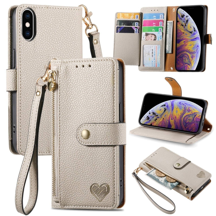 Custodia in pelle con cavalletto per iPhone compatibili