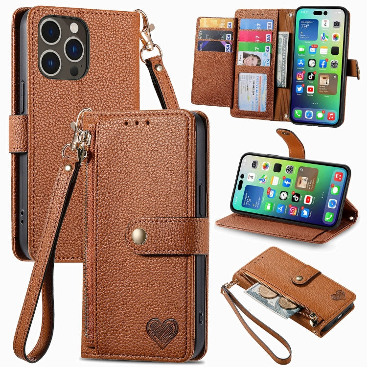 Custodia in pelle con cavalletto per iPhone 15 e 16