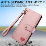 Custodia in pelle con cordino per iPhone 16
