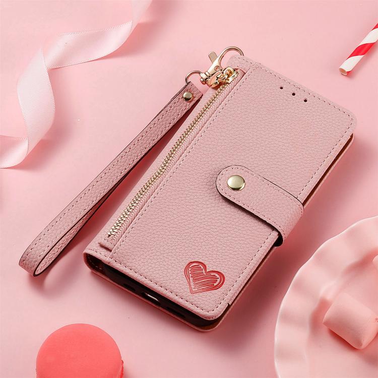 Custodia in pelle con cavalletto per iPhone 15 e 16