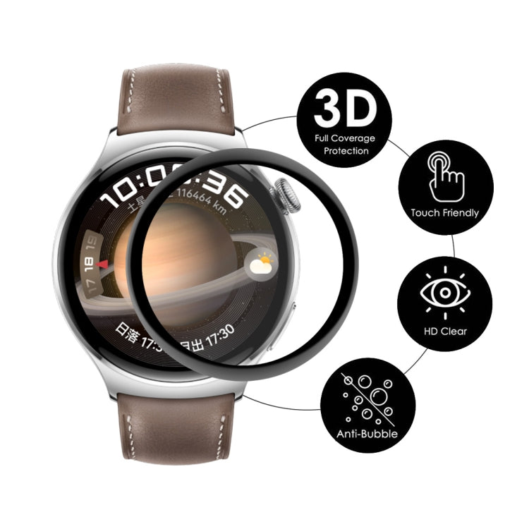 Per Huawei Watch 4 ENKAY 3D Full Coverage Soft PC Edge + PMMA HD Screen Protector Film, 1pcs, 2pcs, 5pcs, 10pcs