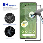Per Google Pixel 7A ENKAY Full Glue Pellicola in vetro temperato ad alta alluminio-silicio, 1pc, 2pcs, 5pcs, 10pcs