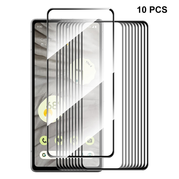 Per Google Pixel 7A ENKAY Full Glue Pellicola in vetro temperato ad alta alluminio-silicio, 1pc, 2pcs, 5pcs, 10pcs