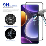 Pellicola vetro temperato per Xiaomi Poco F5 e Redmi Note 12 Turb