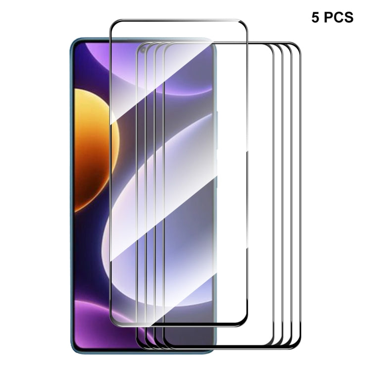 Pellicola vetro temperato per Xiaomi Poco F5 e Redmi Note 12 Turb