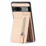 Custodia per telefono con cerniera verticale in fibra di carbonio, For Google Pixel 9 / 9 Pro, For Google Pixel 7a, For Google Pixel 7